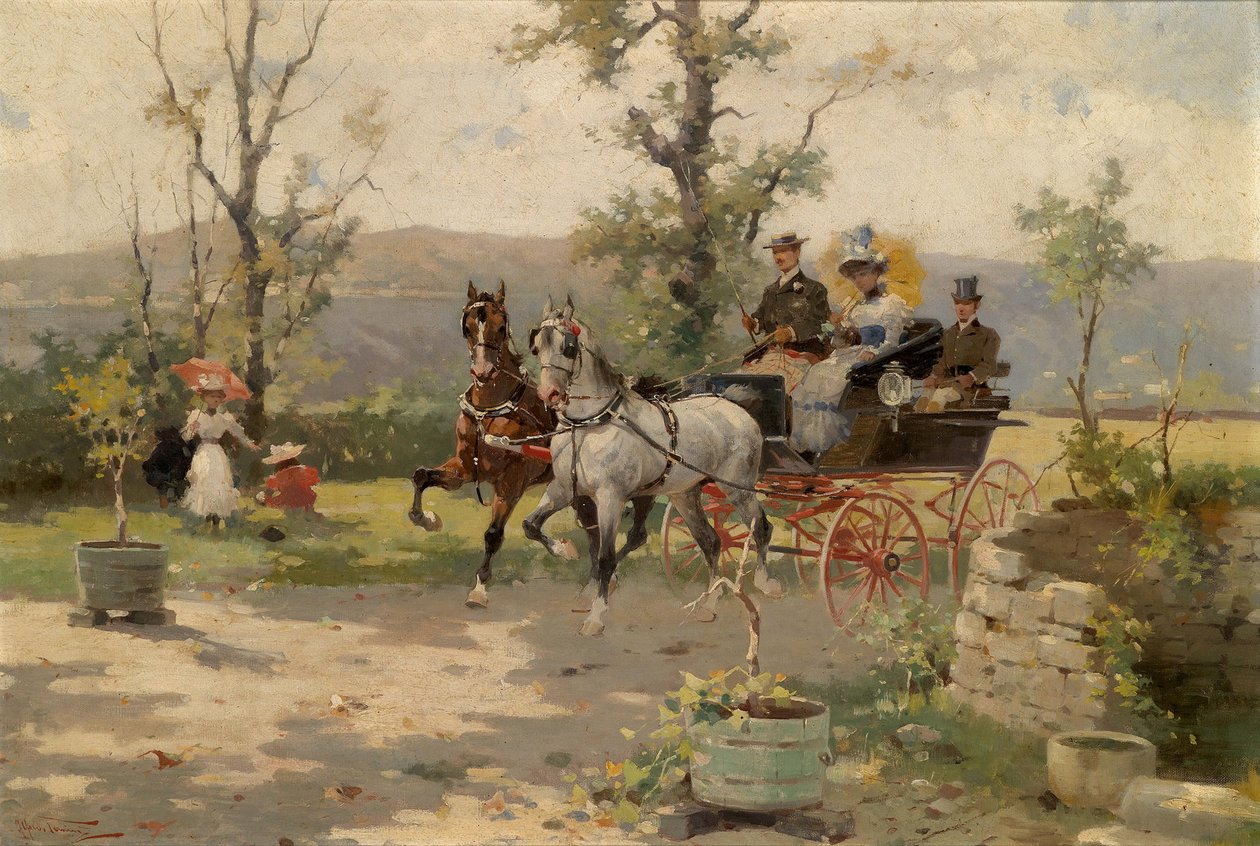 Excursão no parque de Alfredo Tominz