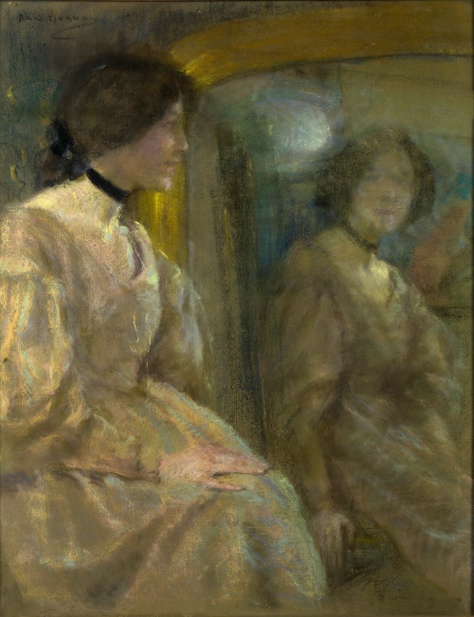 Reflexo do espelho de Alice Pike Barney