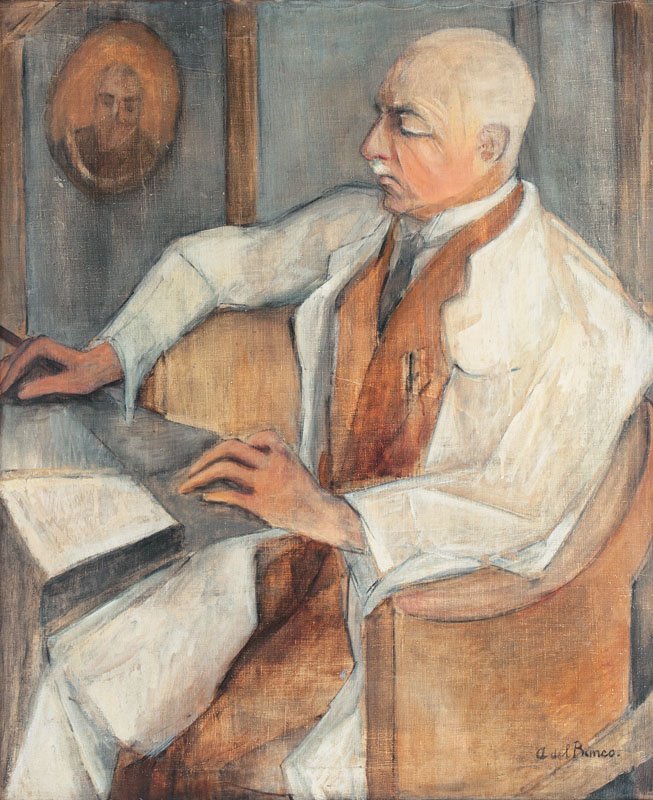 Retrato de um médico de Alma Del Banco