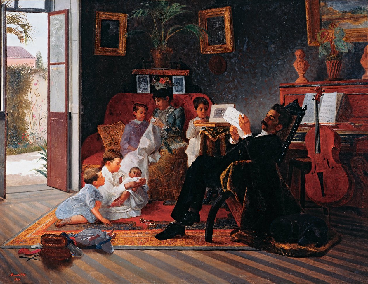 Cena da Família Adolfo Pinto de Almeida Júnior