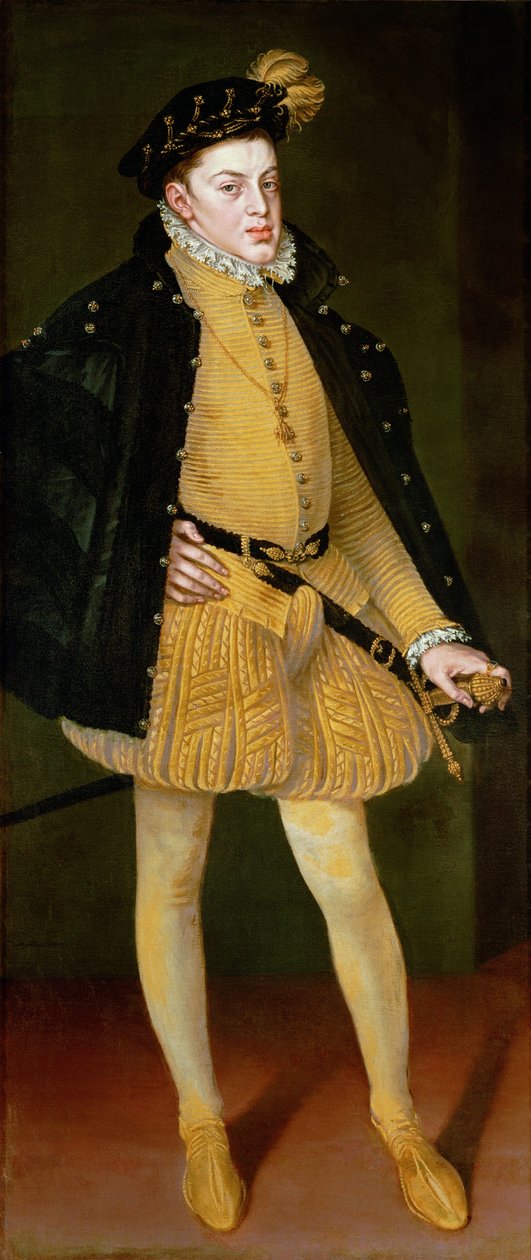 Infante Don Carlos da Espanha de Alonso Sánchez Coello