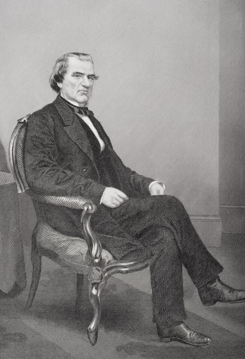 Andrew Johnson (1808-1875) de Alonzo Chappel