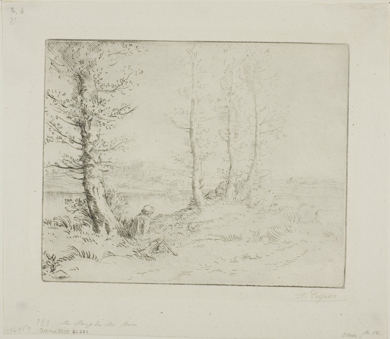 Ao longo da margem do rio de Alphonse Legros