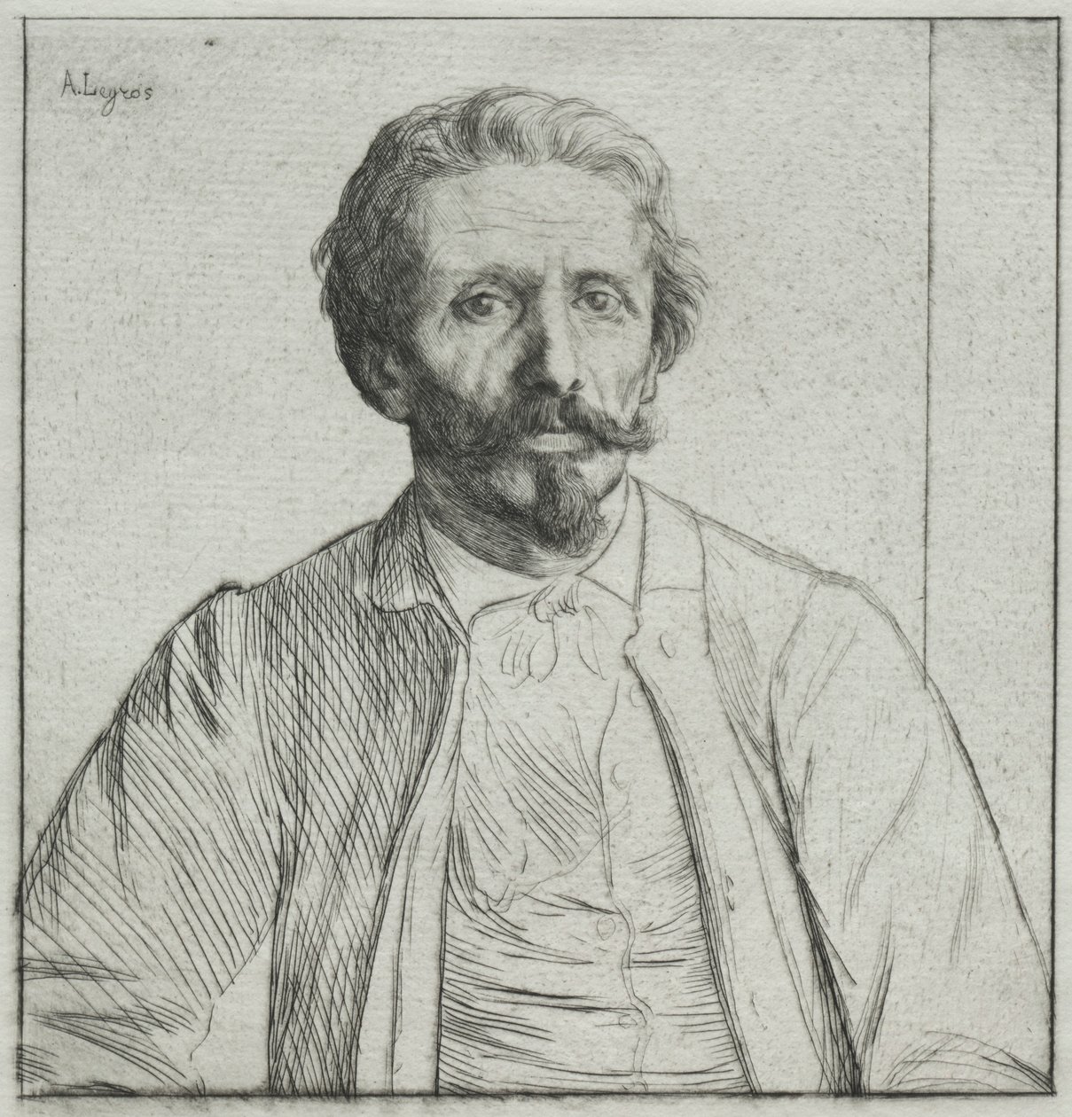 Auguste Delâtre, c. 1877. de Alphonse Legros
