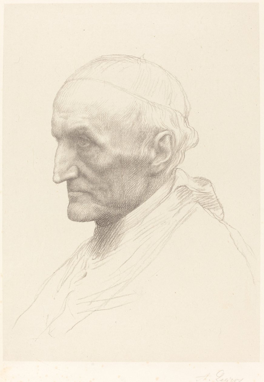 Cardeal Manning, 2ª chapa. de Alphonse Legros
