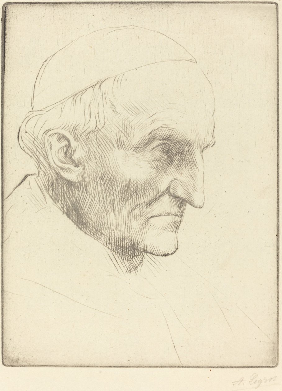 Cardeal Manning, 3ª chapa de Alphonse Legros
