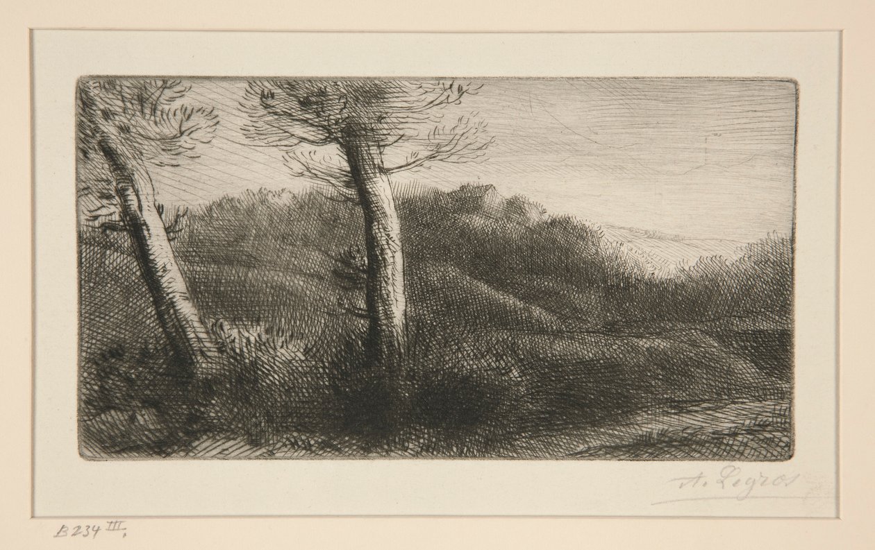 Pôr-do-sol de Alphonse Legros
