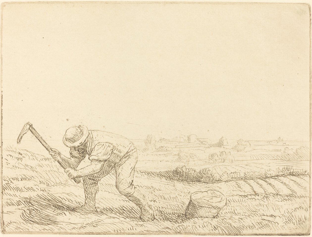 Digger (Le piocheur) de Alphonse Legros
