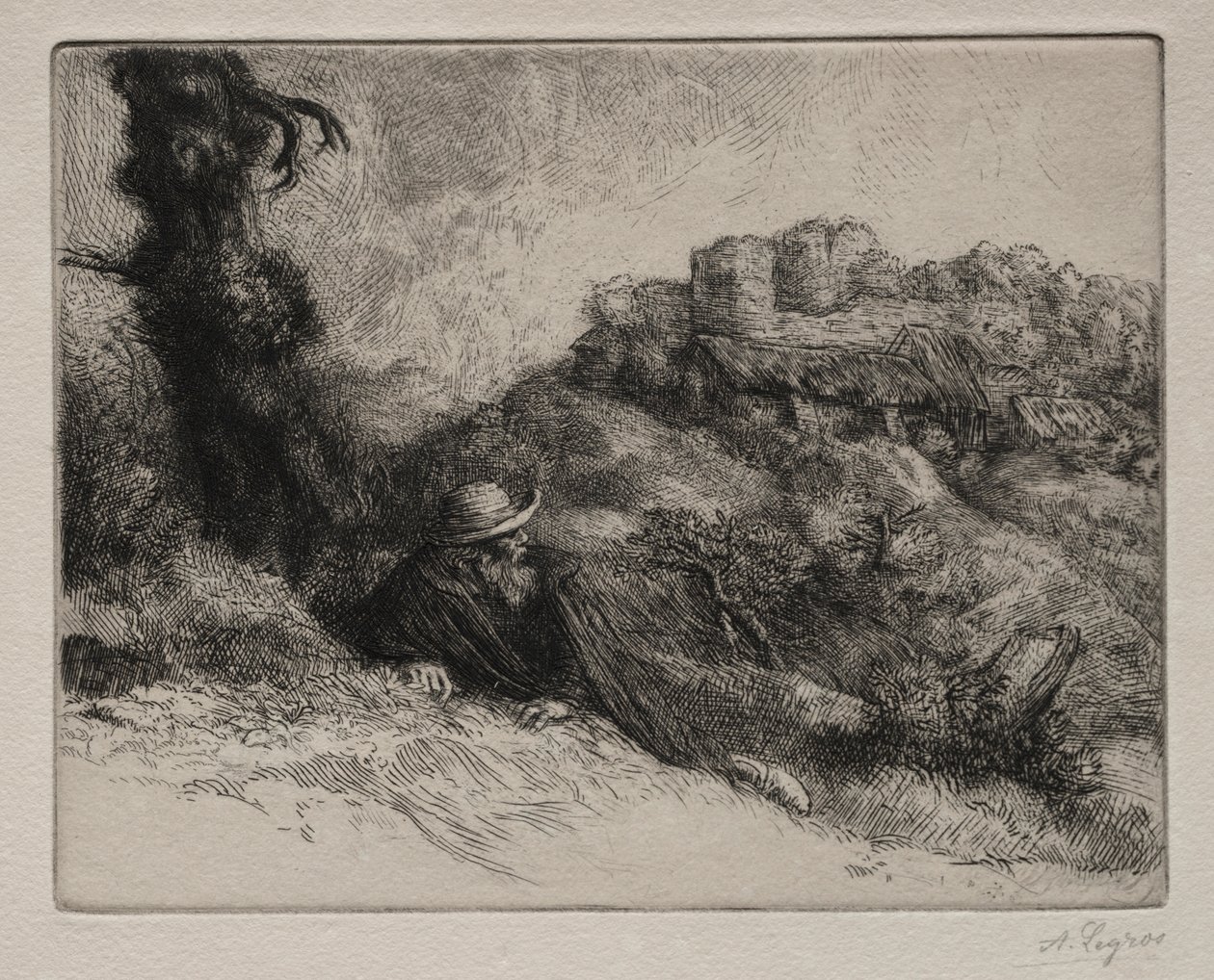 Os Castelos Revenant. de Alphonse Legros