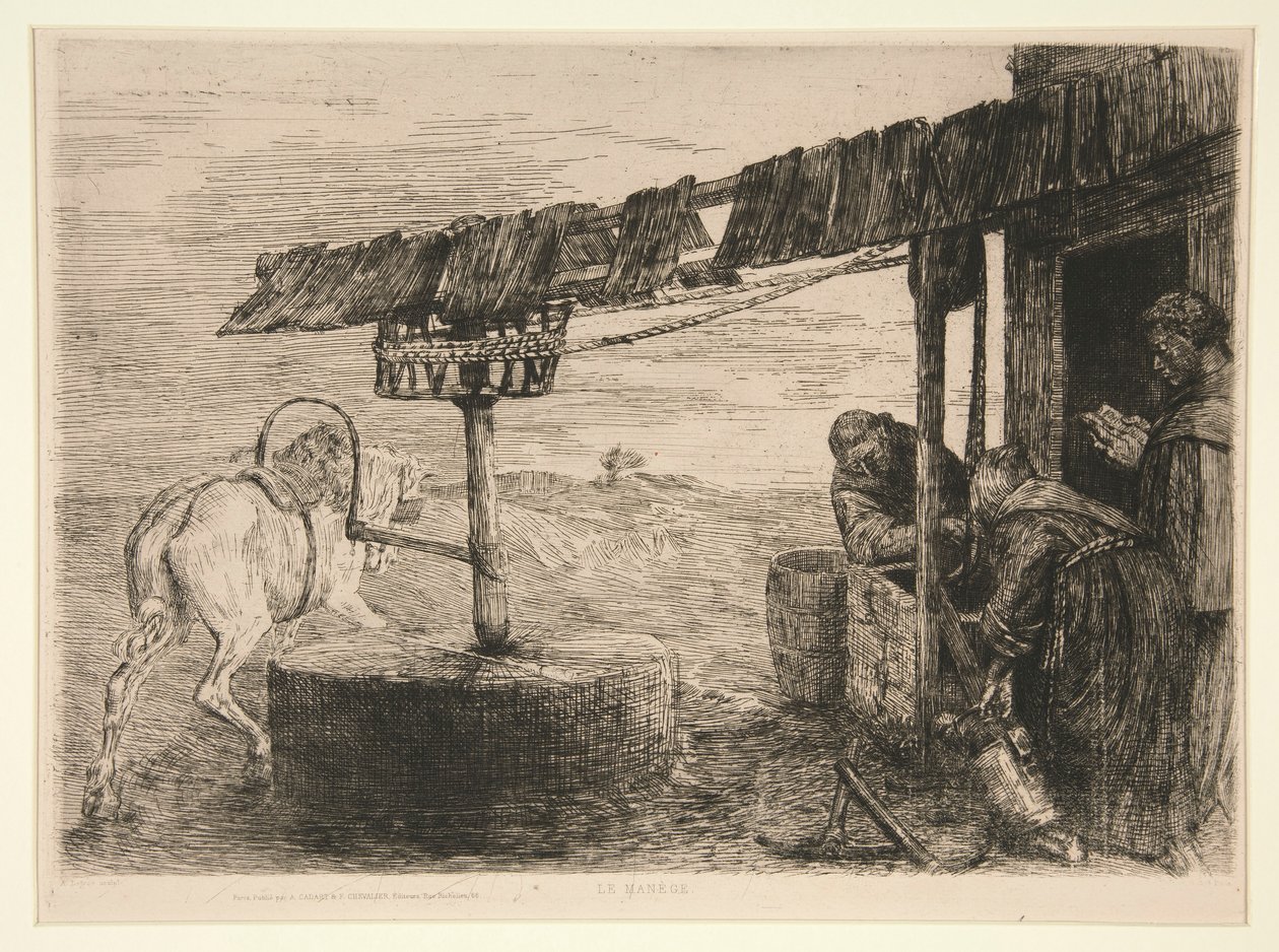 Le Manege (A Passadeira) de Alphonse Legros
