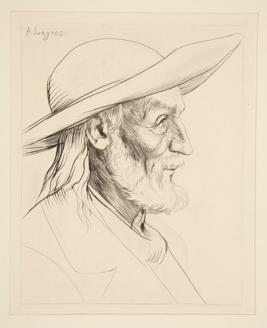 Camponês Bretão de Alphonse Legros