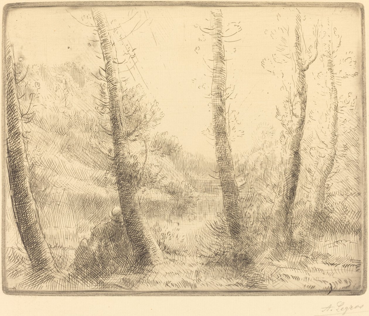 Pequeno lago de Alphonse Legros