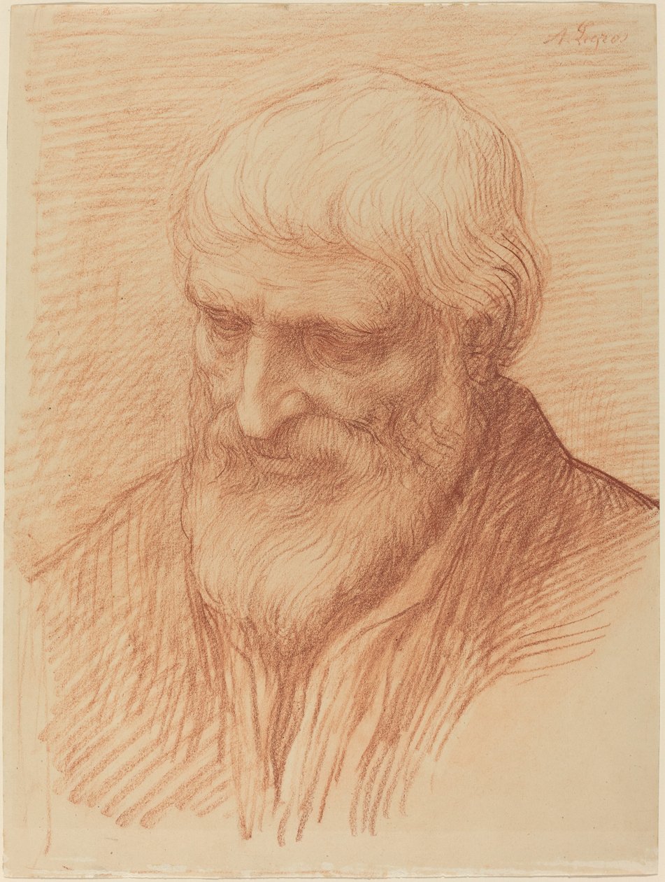 Estudo de um filósofo de Alphonse Legros