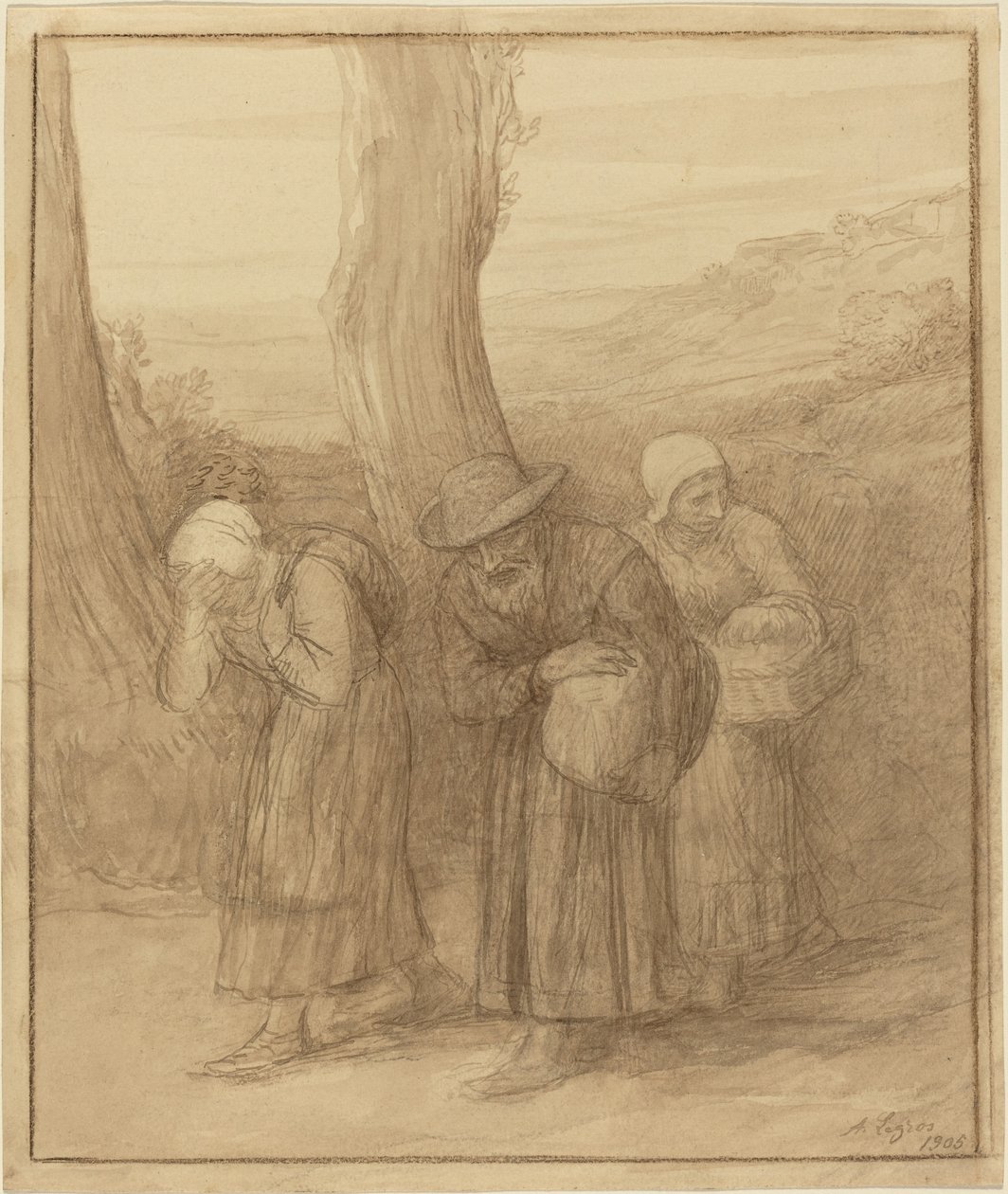 A partida, 1905. de Alphonse Legros