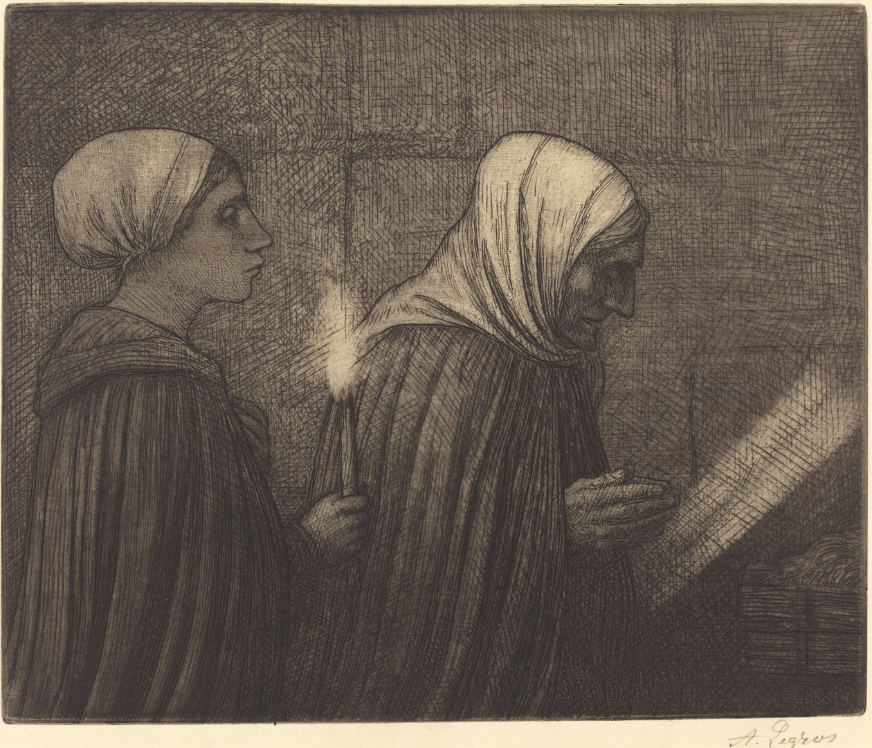 A Manjedoura de Alphonse Legros