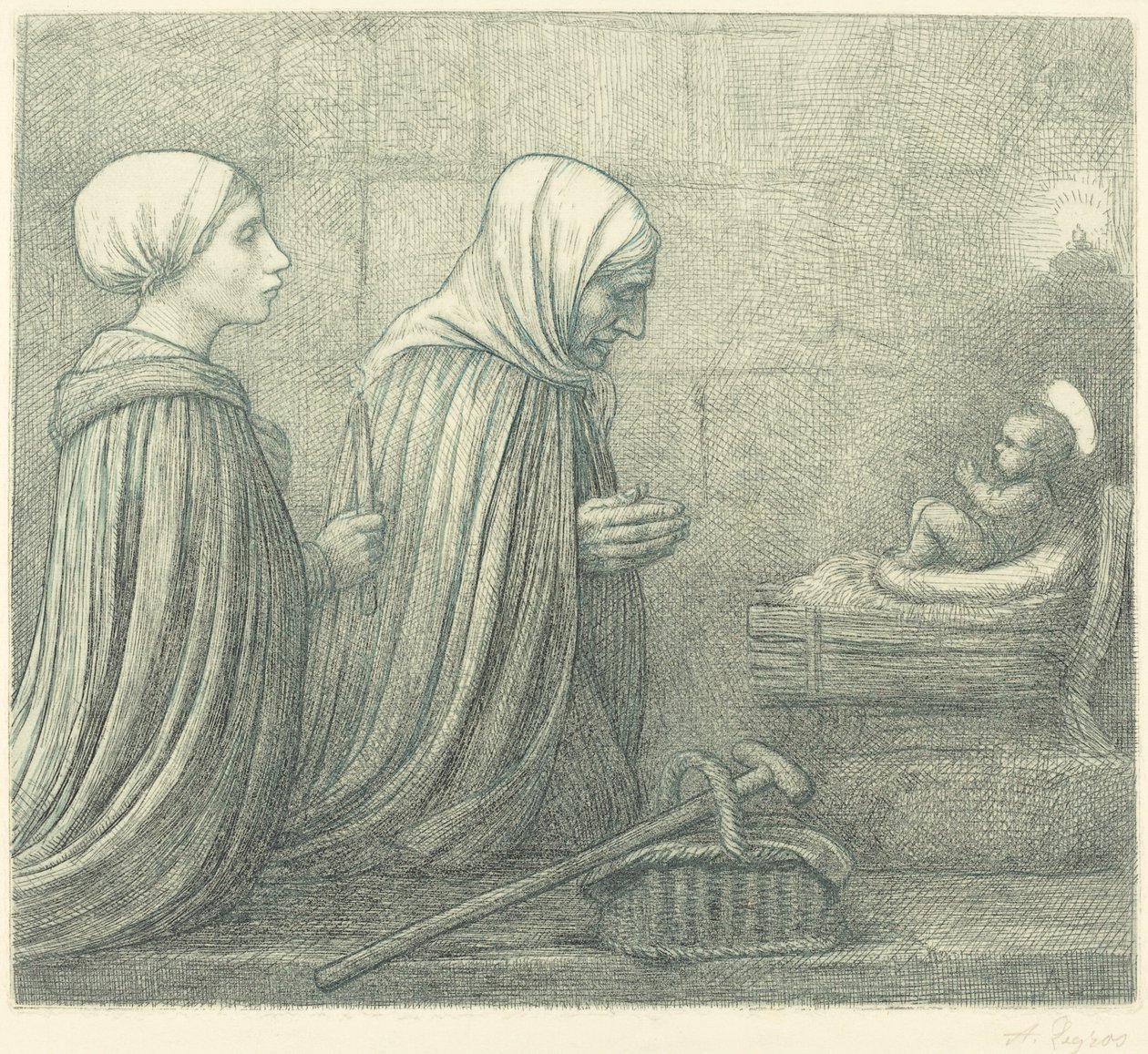 A Manjedoura de Alphonse Legros