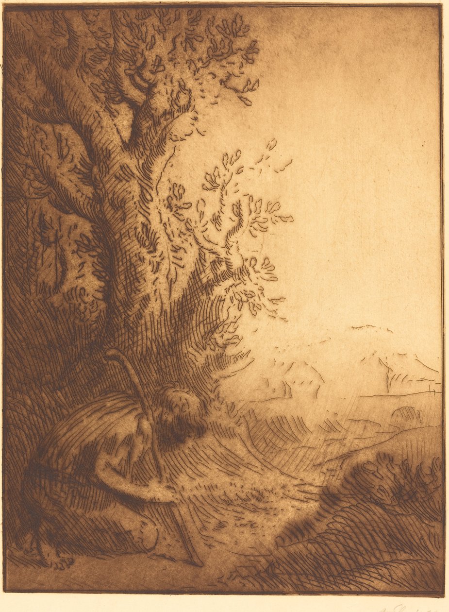 O Filho Pródigo, 4ª placa de Alphonse Legros