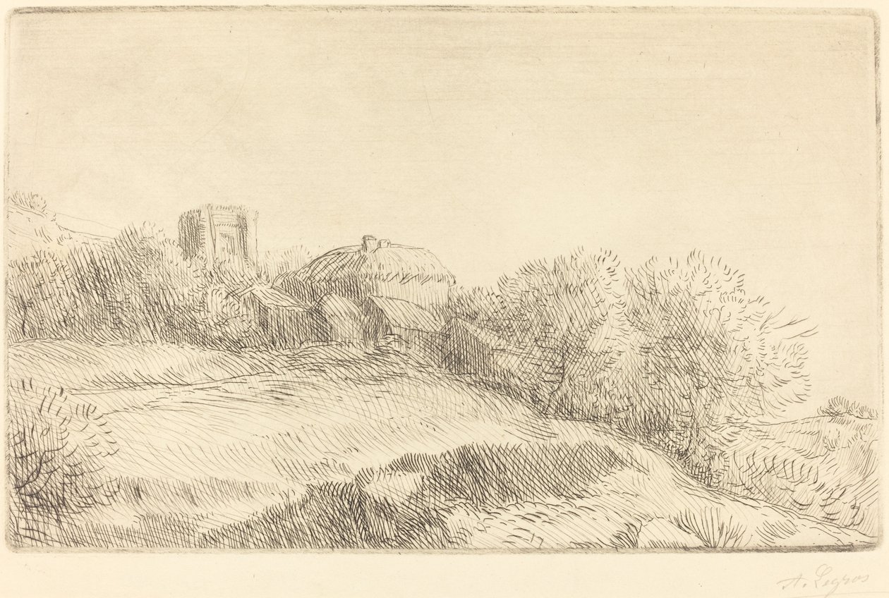 Aldeia (uma aldeia) de Alphonse Legros