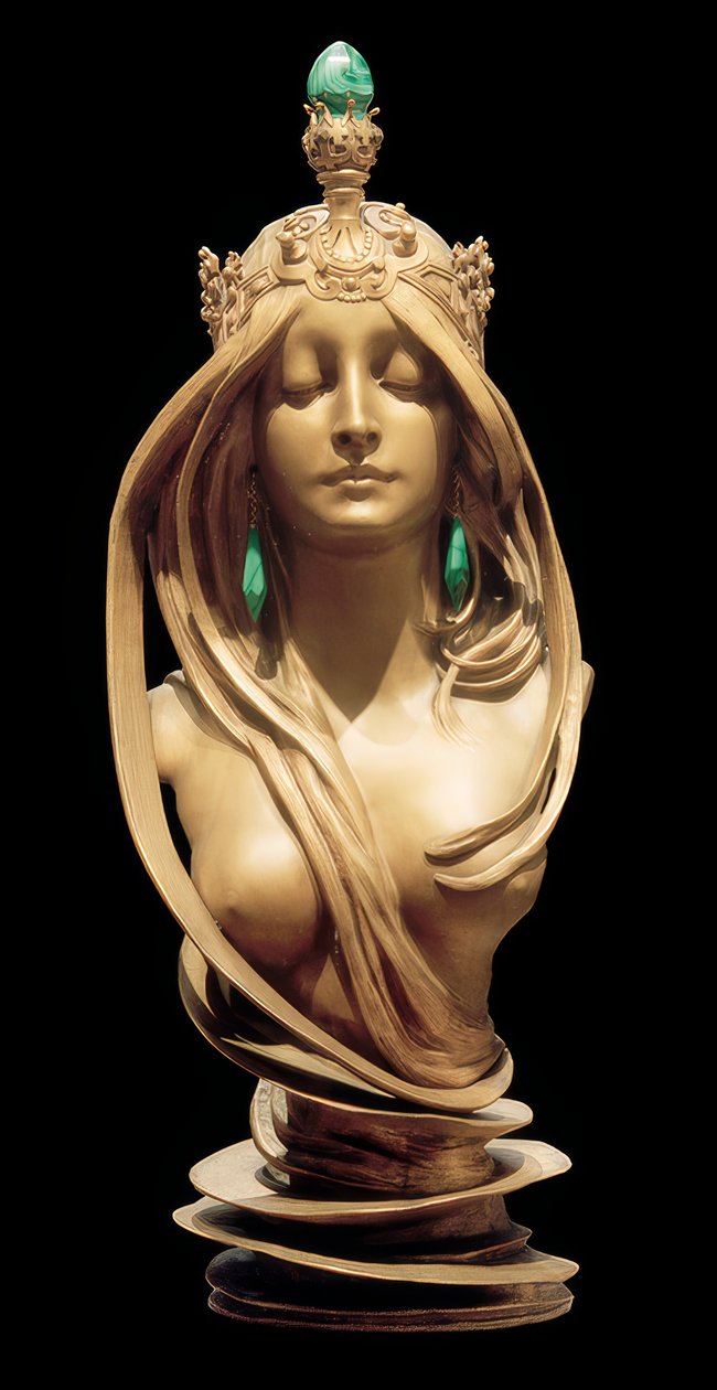 A natureza de Alphonse Mucha