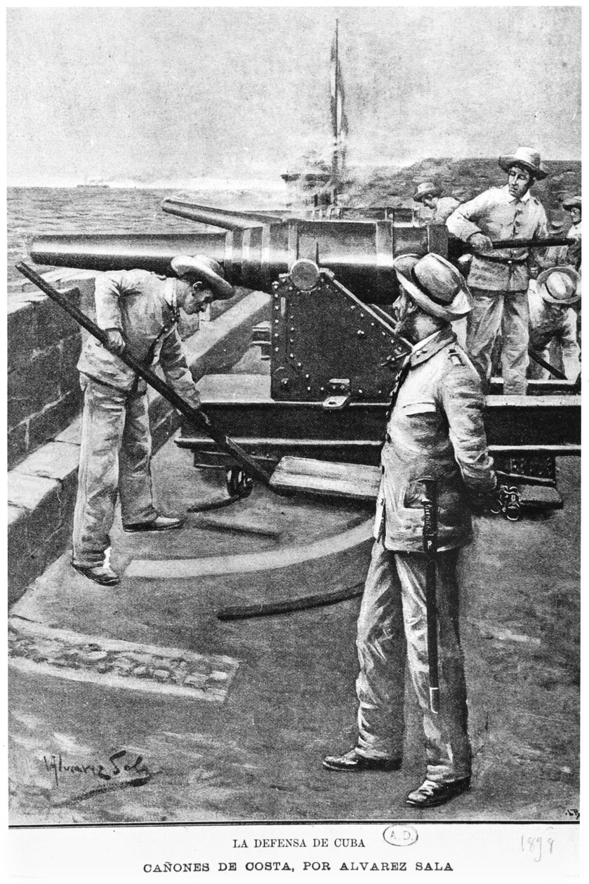 Defesa de Cuba, 1898 de Alvarez Sala