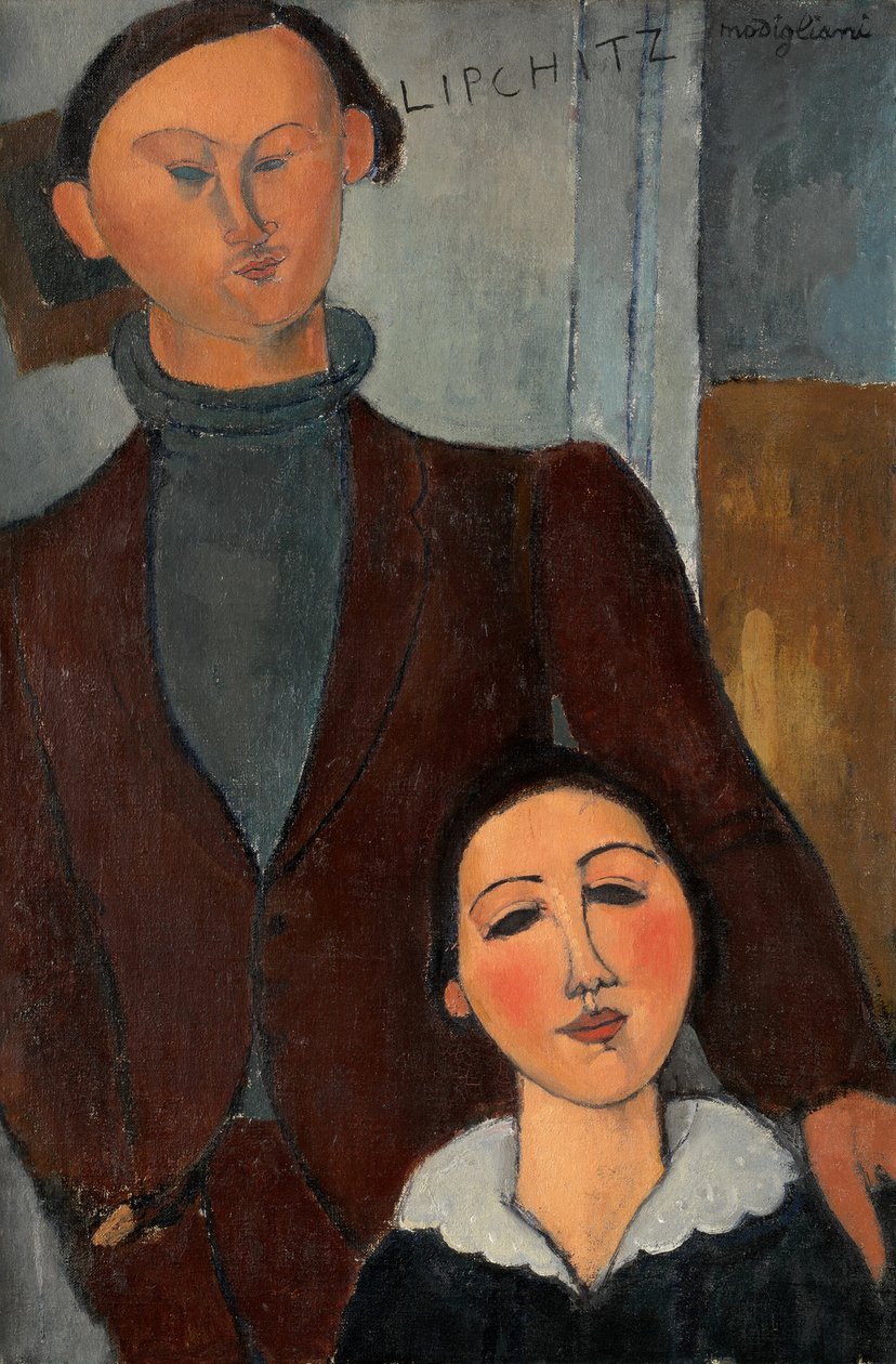 Jacques e Berthe Lipchitz, 1916. de Amedeo Modigliani