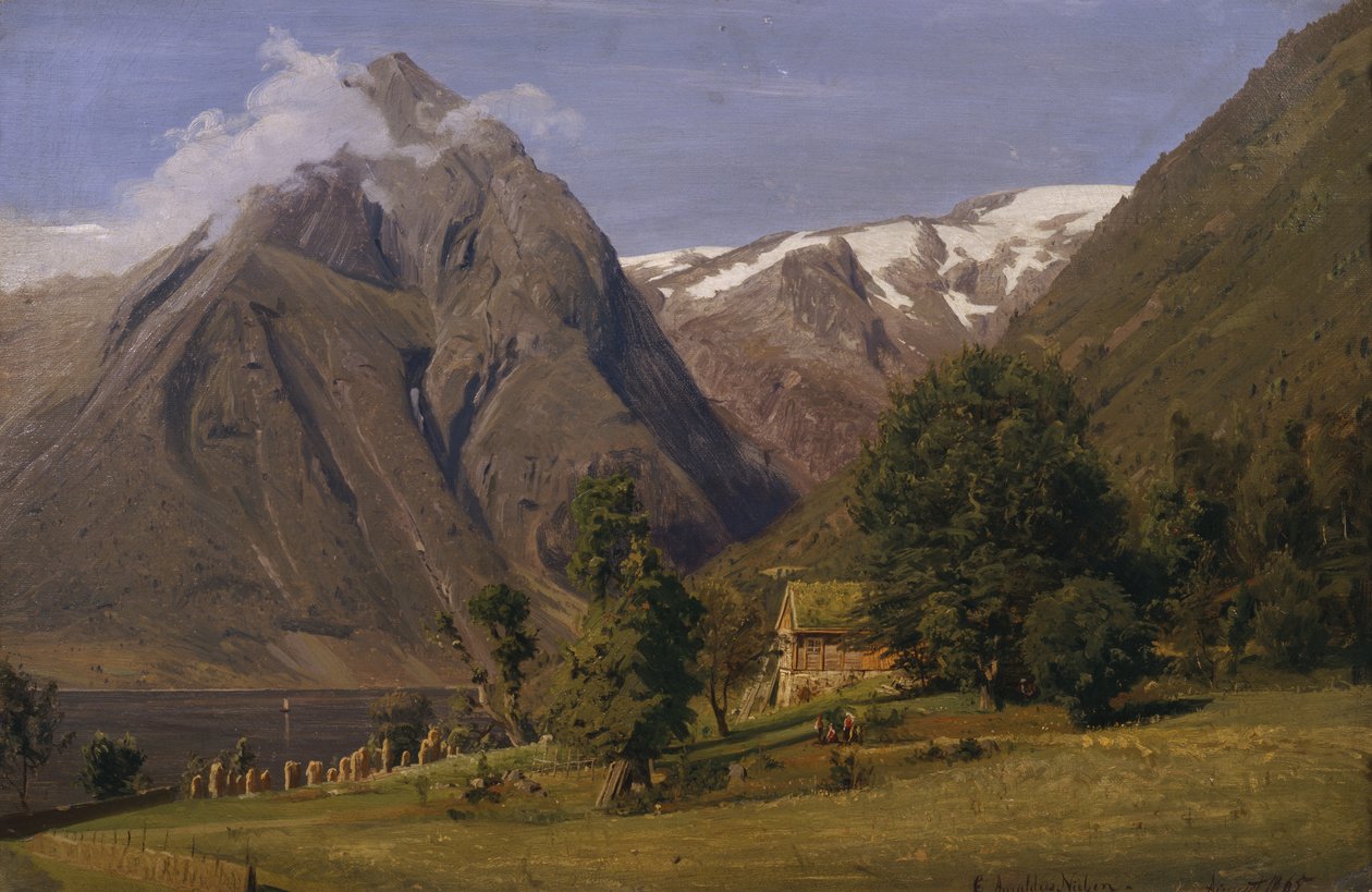 Dia de verão, Balestrand de Amaldus Nielsen