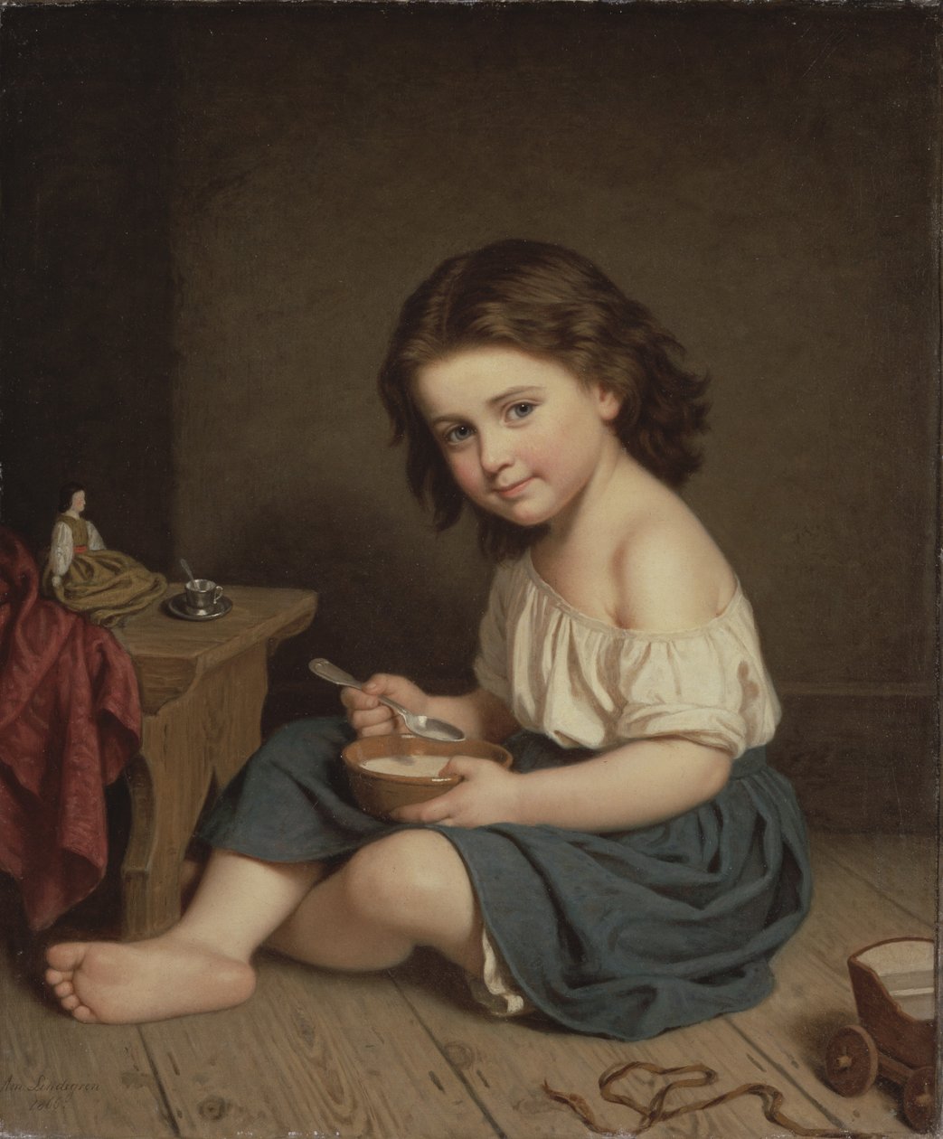 Café da manhã, 1866 de Amalia Lindegren
