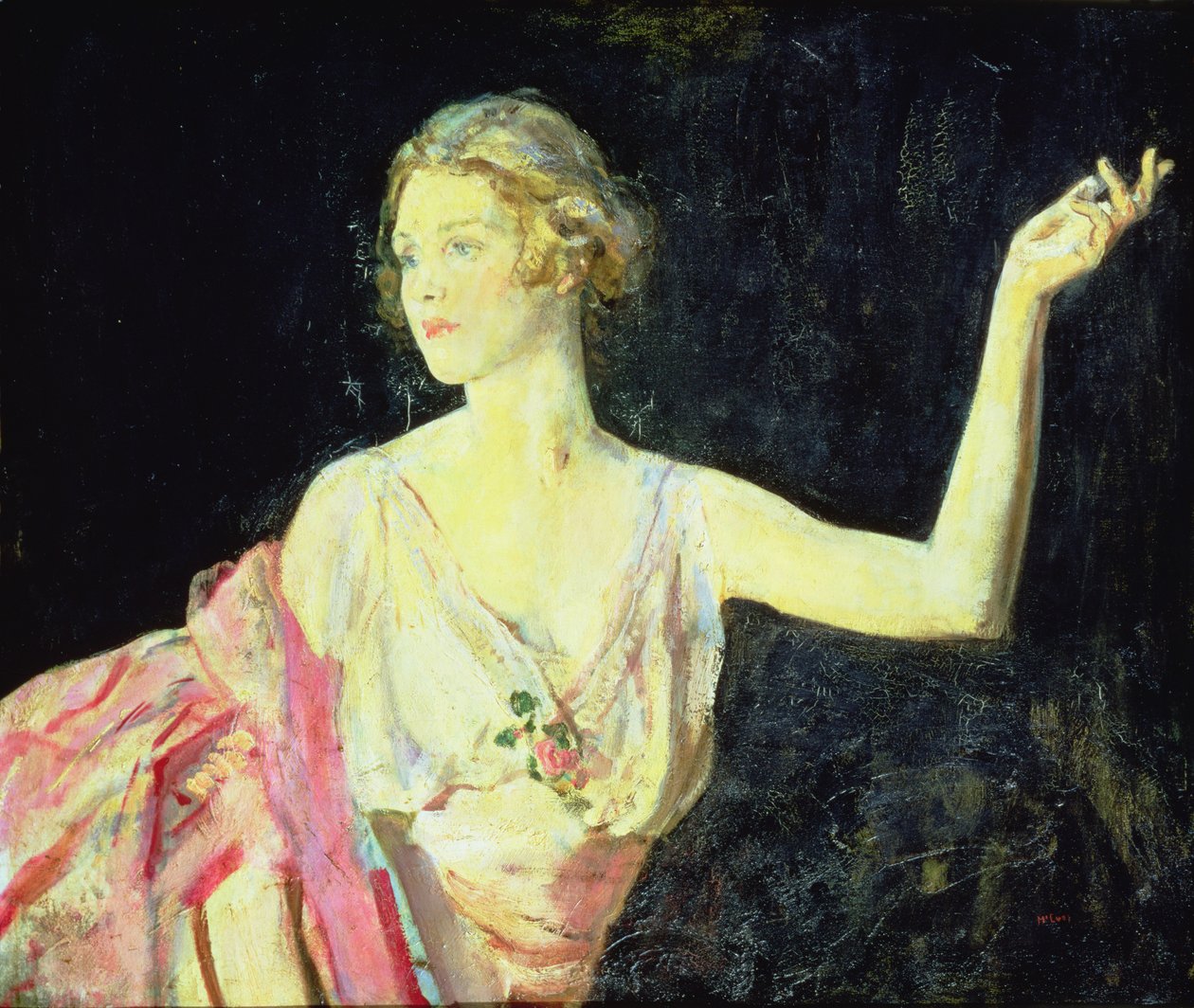 Lady Diana Cooper, 1915 de Ambrose McEvoy