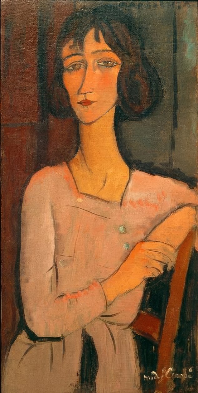 Marguerite, sentada de Amedeo Modigliani