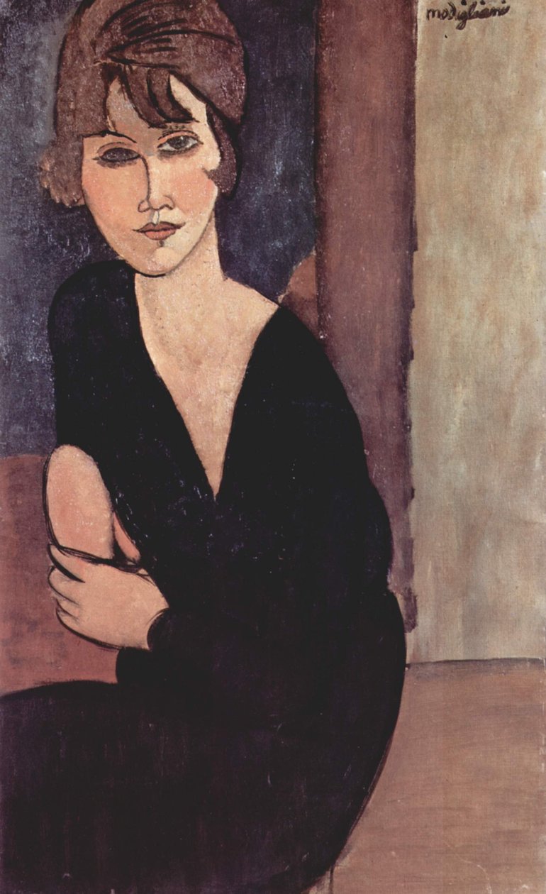 Retrato de madame reynouard de Amedeo Modigliani