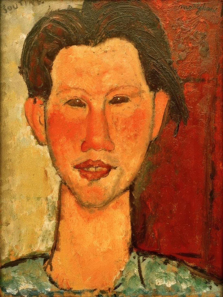 Retrato Chaim Soutine de Amedeo Modigliani