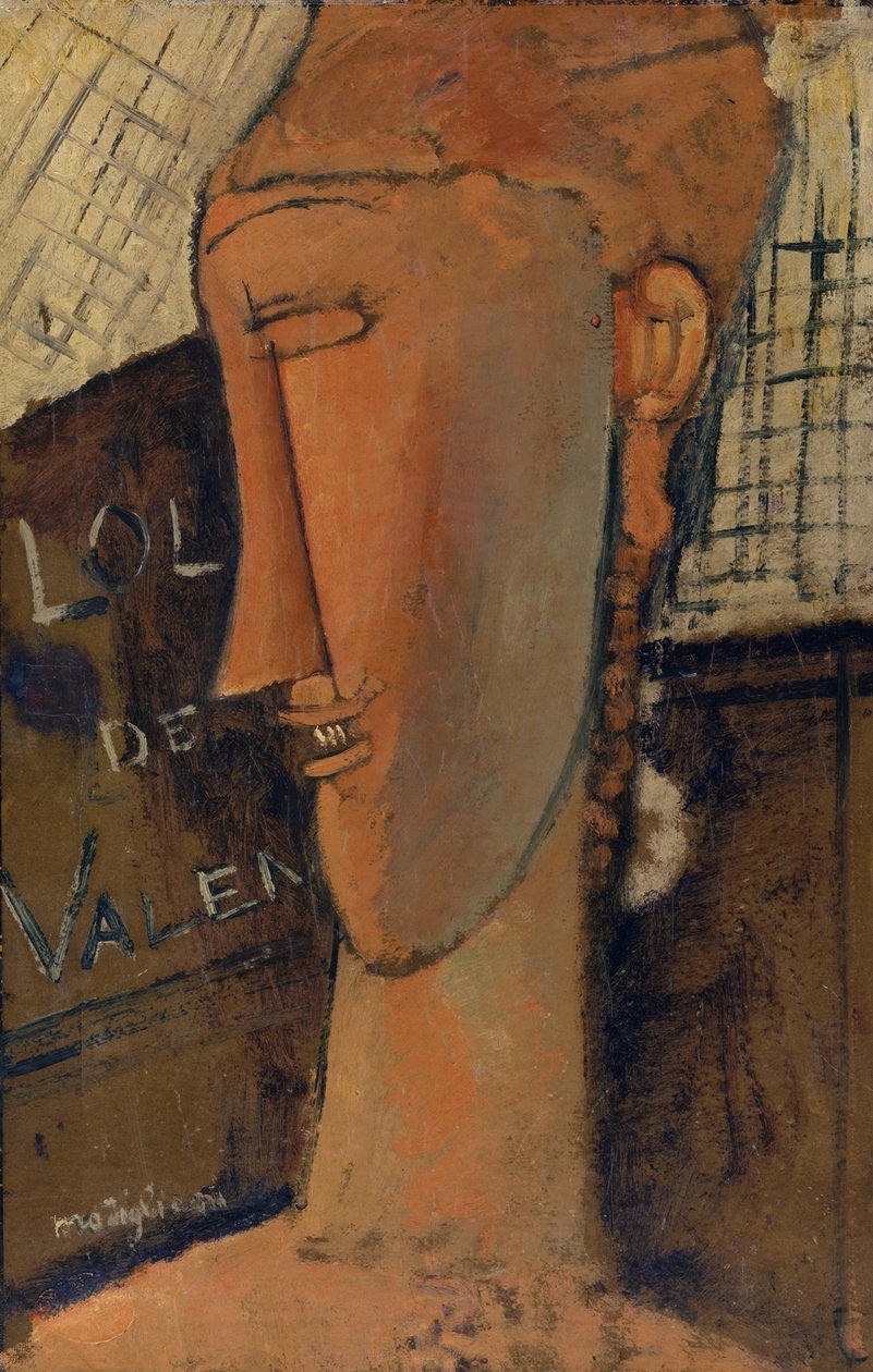 Lola de Valência, 1915 de Amedeo Modigliani