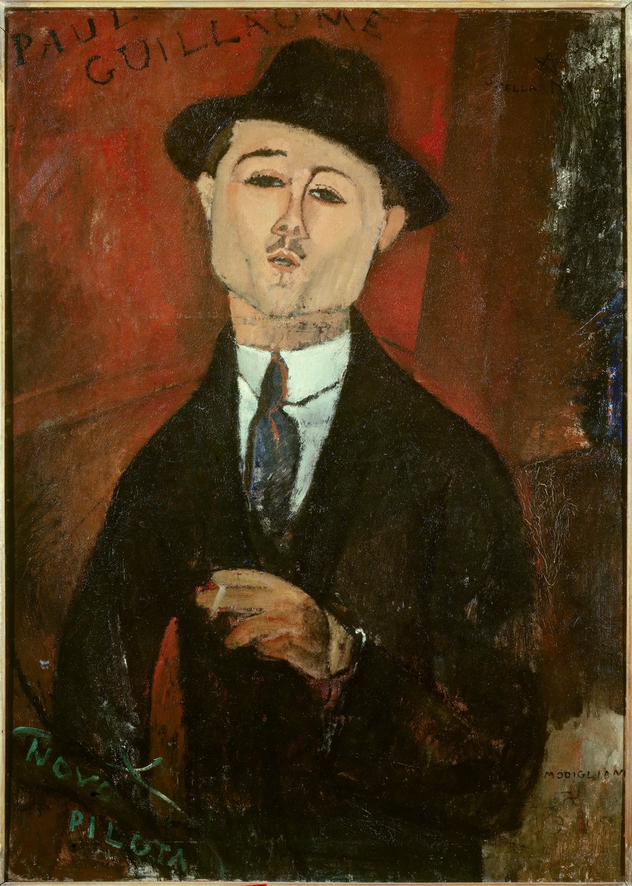 Retrato de Paul Guillaume de Amedeo Modigliani