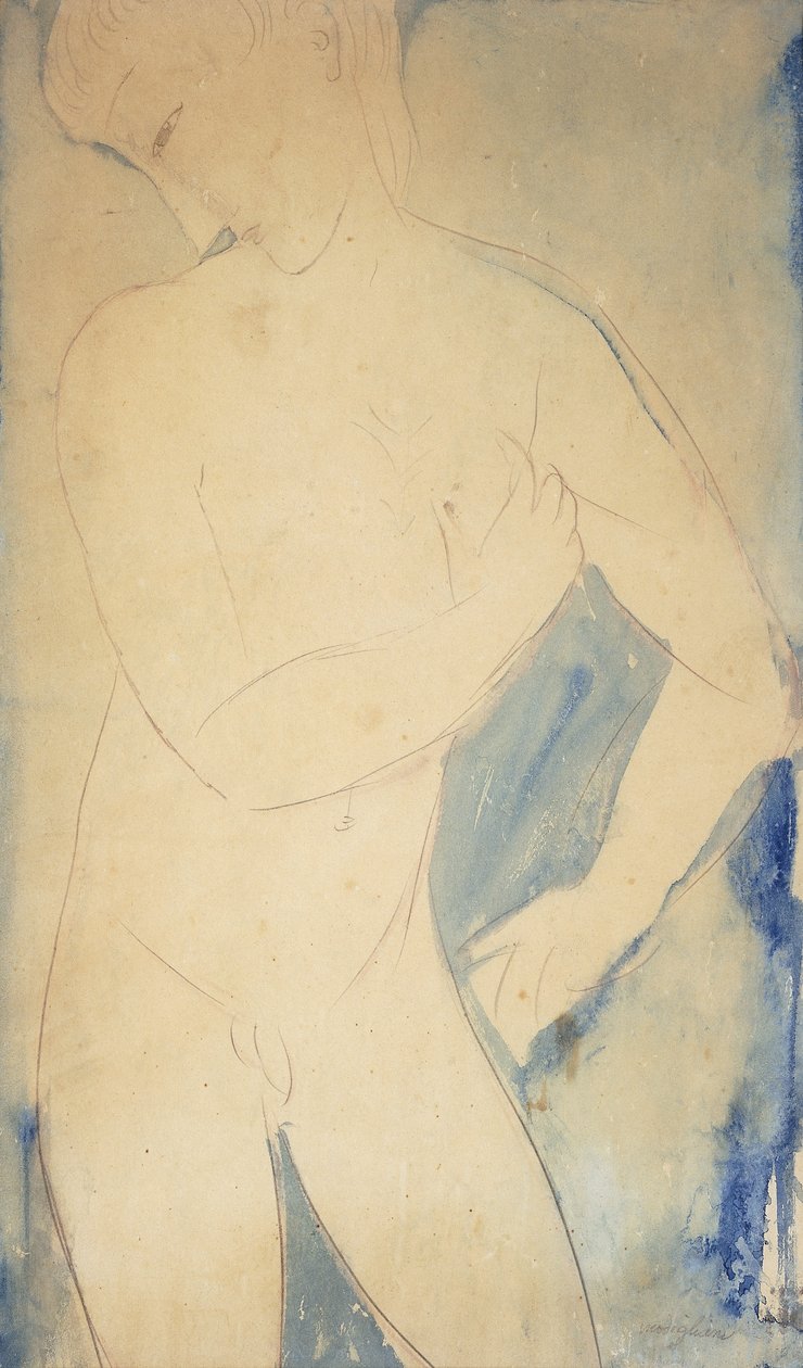 Menino Nu de Amedeo Modigliani