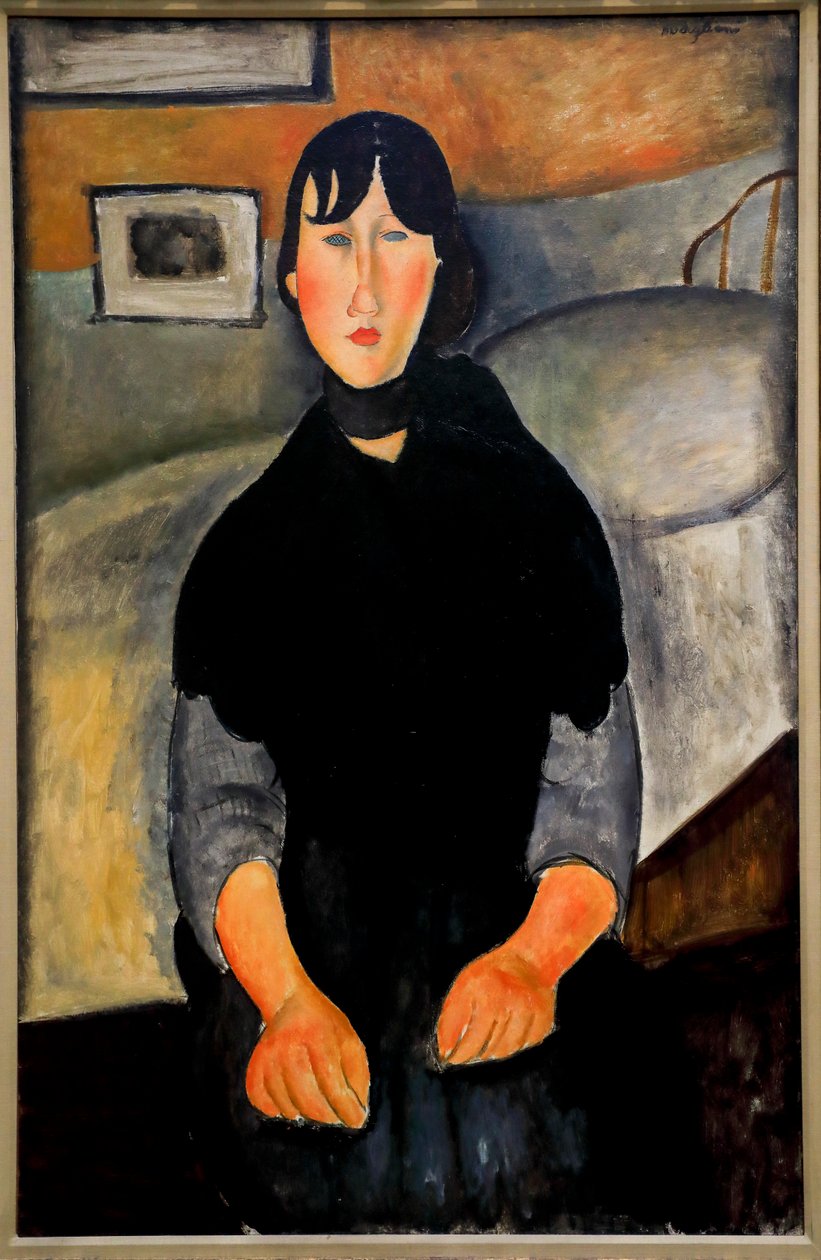 Jovem mulher do povo de Amedeo Modigliani