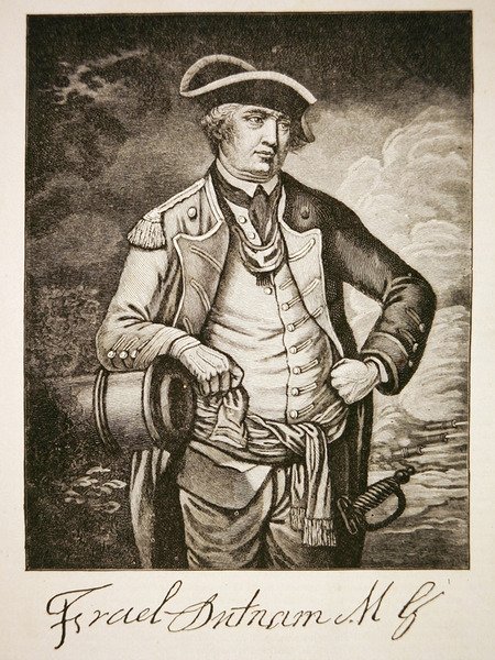 Israel Putnam (litho) de American School