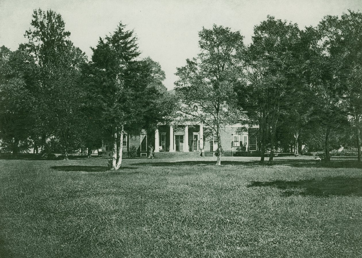 Monticello (fotogravura) de American School