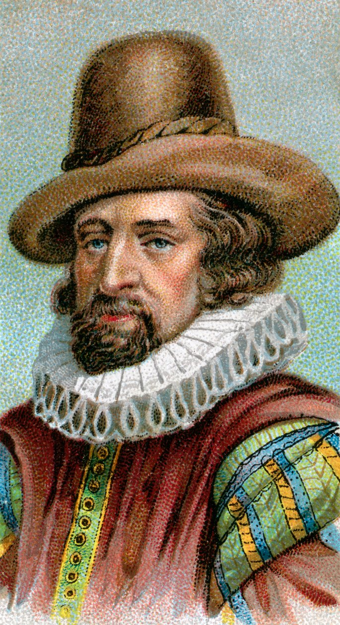 Retrato de Francis Bacon de American School