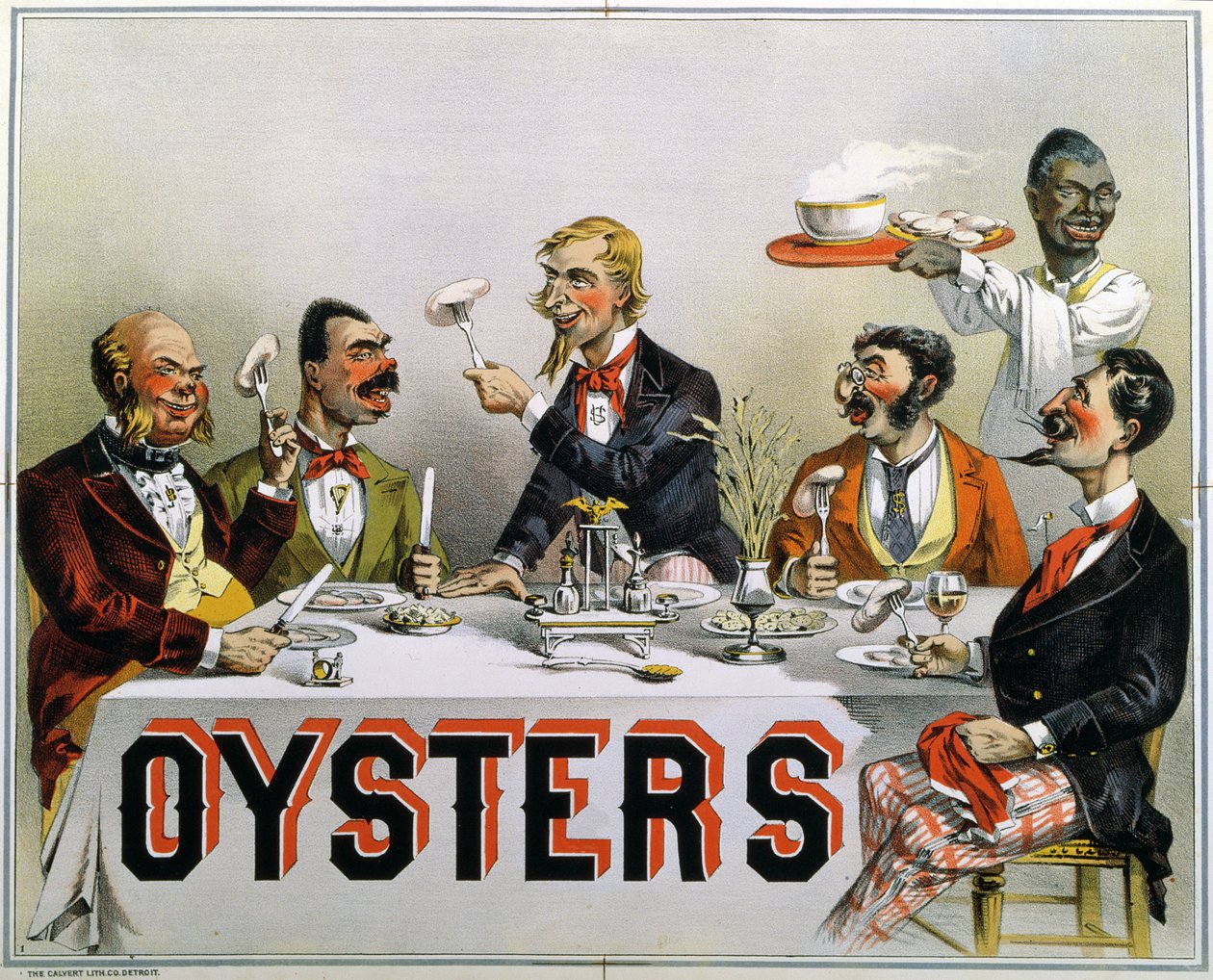 Poster Publicidade Ostras de American School