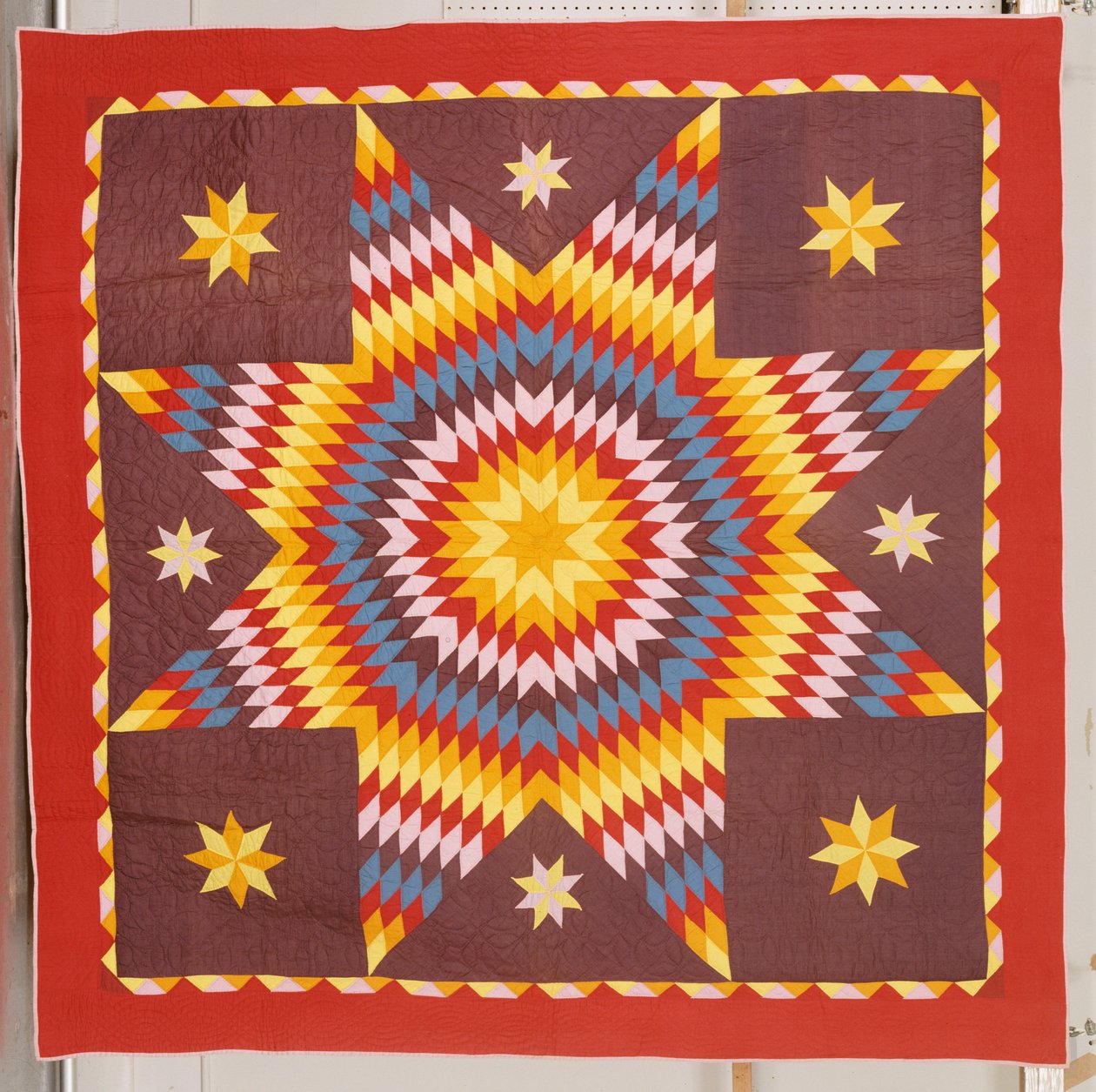 Colcha acolchoada de American School