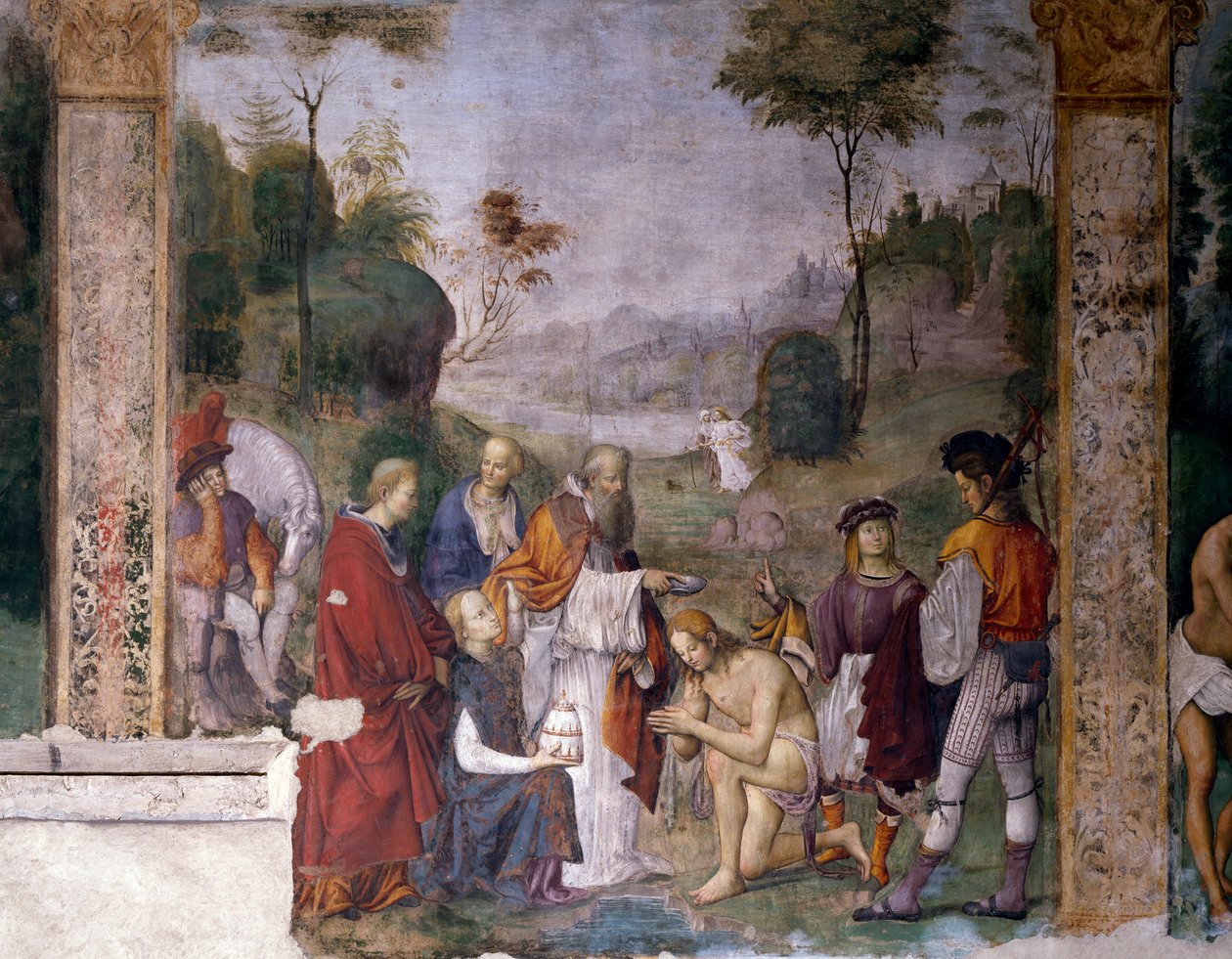 Baptismo de Valeriana de Amico Aspertini