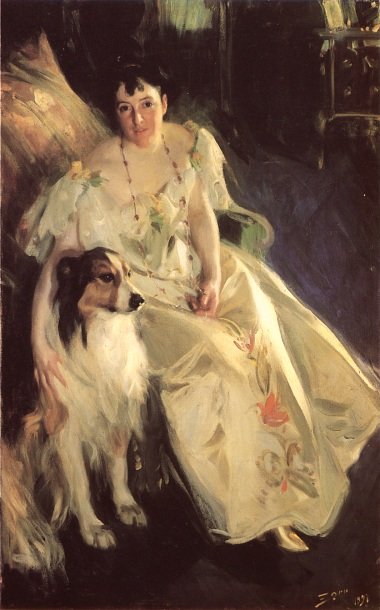 Mrs Bacon de Anders Leonard Zorn