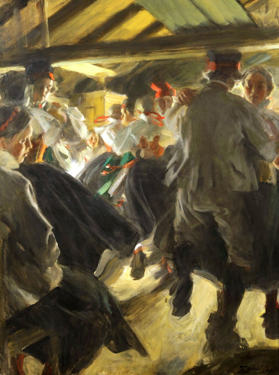 Dance no Gopsmorkate de Anders Leonard Zorn