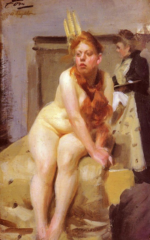 Eu Ateljen No Estúdio de Anders Leonard Zorn