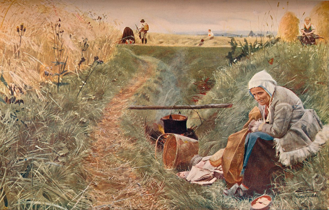 Nosso Pão Diário, 1886 de Anders Leonard Zorn