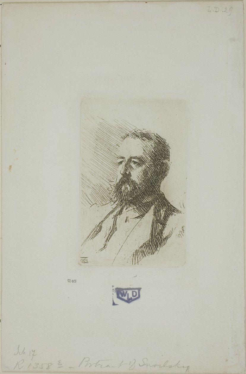 Carl Snoilsky de Anders Leonard Zorn
