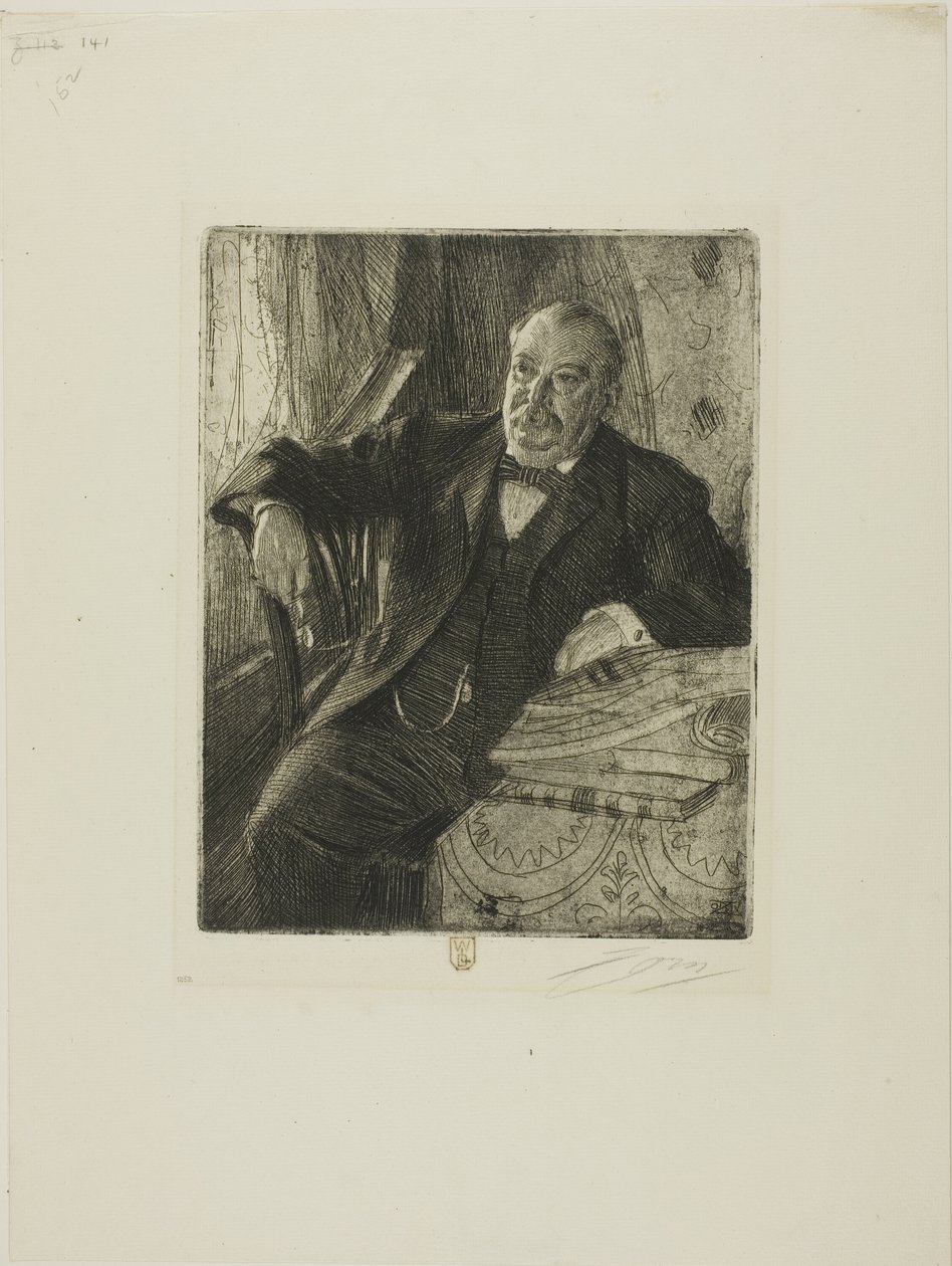 Grover Cleveland I de Anders Leonard Zorn