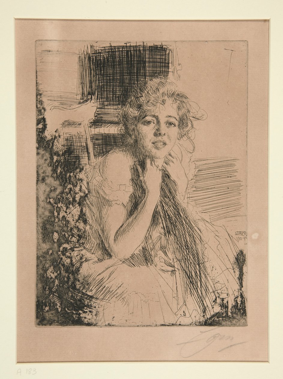 EM. Emma Rasmussen de Anders Leonard Zorn