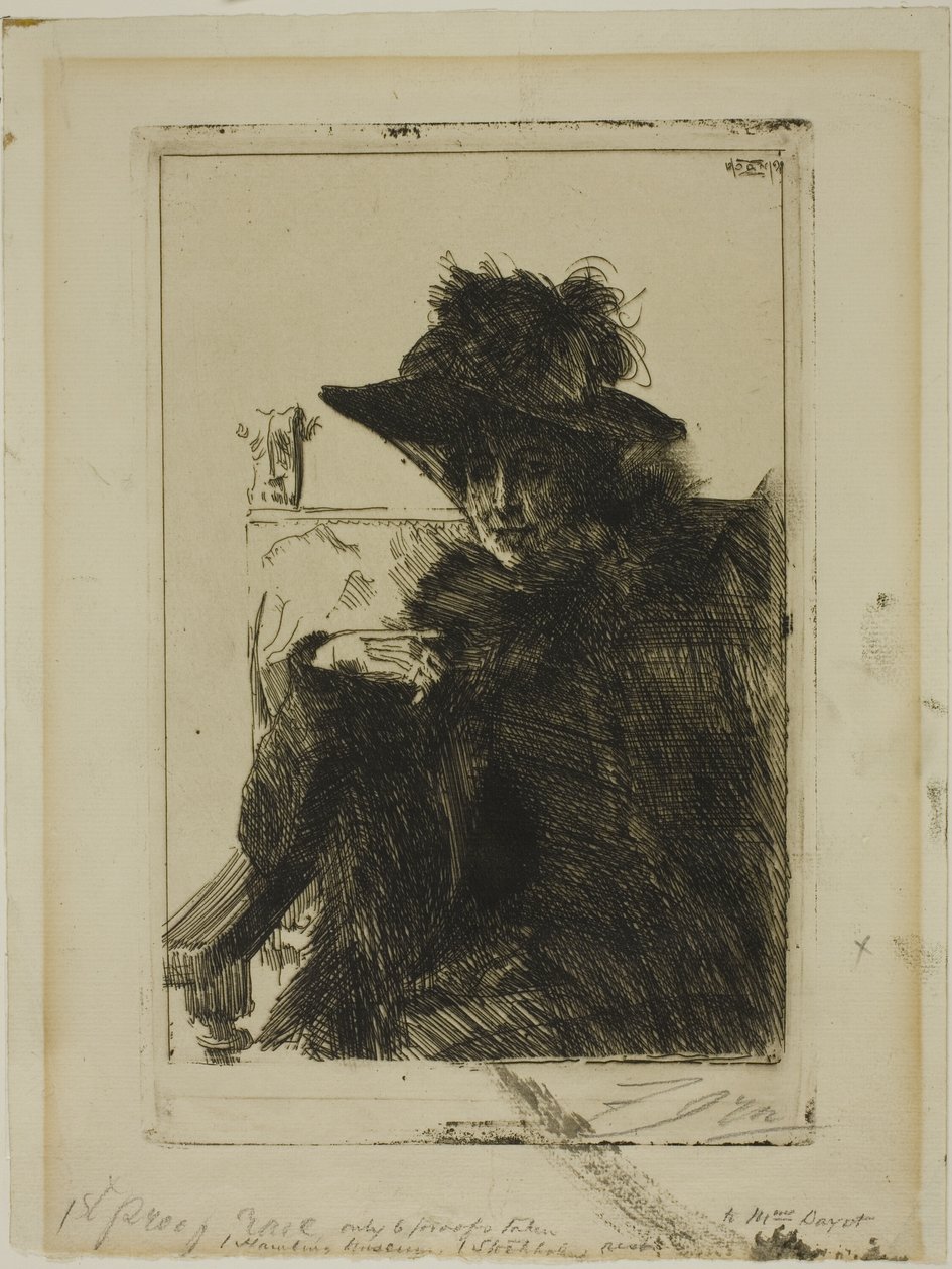 Mme Armand Dayot de Anders Leonard Zorn