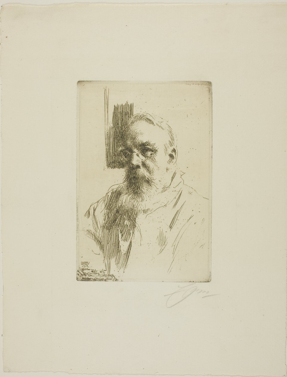 Professor John Berg de Anders Leonard Zorn